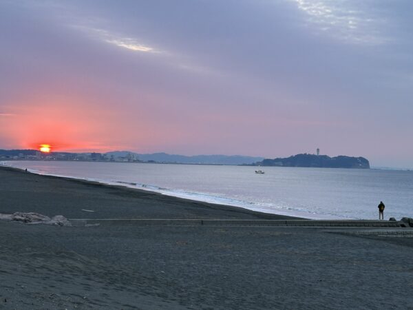 湘南 茅ヶ崎の海写真 @ 2025/02/28