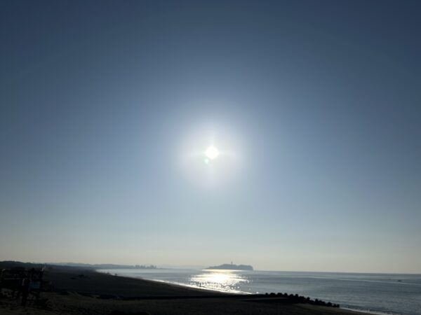 湘南 茅ヶ崎の海写真 @ 2025/03/01